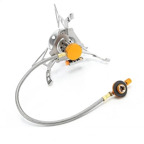 Estufa de gas portátil al por mayor Quemador de propano butano Camping al aire libre