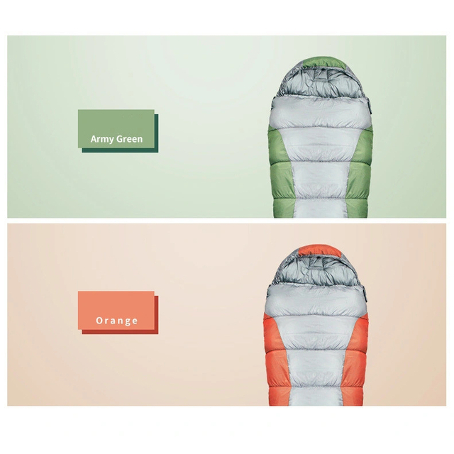 Saco de dormir portátil ligero y cómodo para acampar