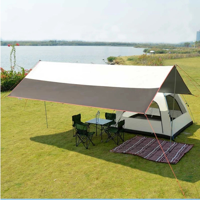 Venta caliente Toldo Toldo Impermeable / Sombrilla Carpa Carpa Glamping al aire libre de lujo para pérgola de camping