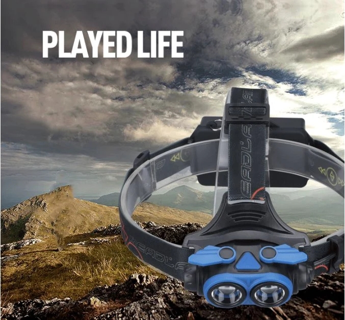 Pesca-Aluminio-Aleaci&oacute;n-Cabeza-Luz-Bombilla-Linterna-Recargable-LED-L&aacute;mpara frontal.webp