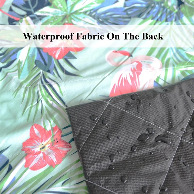 Kinggear Oxford Tela Impermeable Plegable Picnic Manta Beach Mat con Tote